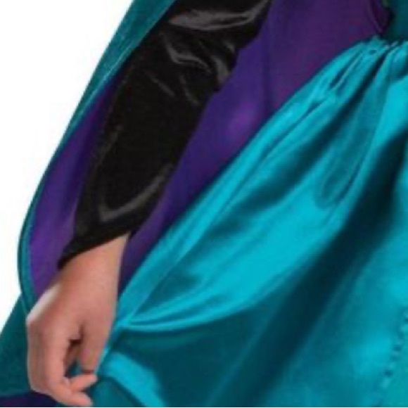 DISNEY FROZEN II 🖤ANNA🖤 DELUXE COSTUME SIZE SMALL (4-6X) 🌟NWT🌟 - Picture 5 of 16